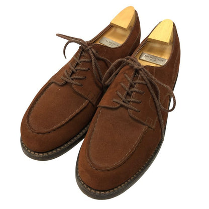 ジェイエムウエストン レザーシューズ ゴルフ 641 Uチップ スエード タン ブラウン サイズUK5 J.M. WESTON ビジネスシューズ 約23.5cm【LA】【中古】