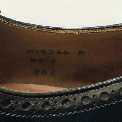 ロイドフットウェア レザーシューズ M3266 フルブローグ カーフ ブラック メンズ サイズUK6 Lloyd Footwear 約24.5cm【AFD6】