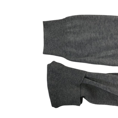 美品◆ザノーネ ニット 襟付き コットン メンズ グレー サイズ48 ZANONE 【AFB36】