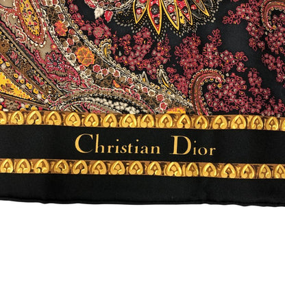 クリスチャンディオール スカーフ シルク 総柄 レディース Christian Dior【AFI11】