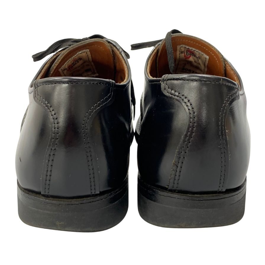 レッドウィング オックスフォード ミルワン ブルーチャー 9087 メンズサイズ UK7 ブラック RED WING 約25.5cm【AFC40】