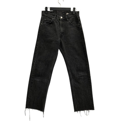 リーバイス デニム 506 STUDENT 90S ボタン裏554 USA製 ブラック レディース W27 L30 LEVI’S 【AFB20】