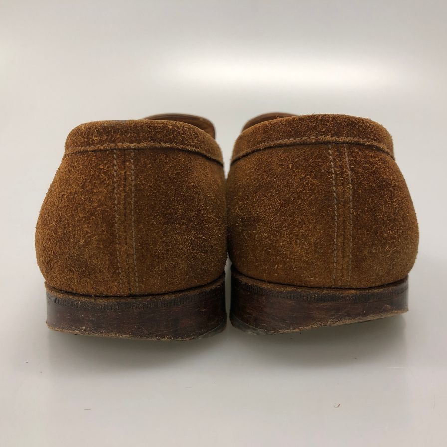 ジェイエムウエストン 180シグニチャー ローファー スエード ブラウン UK6D J.M.WESTON 約24.5cm【AFC31】