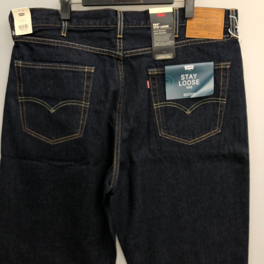 ビオトープ×リーバイス デニム 568 インディゴ メンズ W38 L30 BIOTOP×LEVI'S 【AFB23】