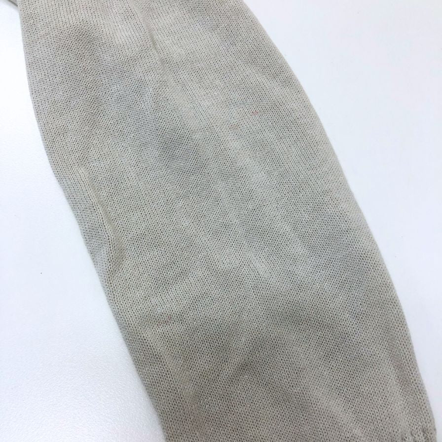 美品◆ギャラリービスコンティ ワンピース ニット シャツ 切替 ドッキング グレー ブルー レディース サイズF GALLERY VISCONTI 【AFB10】