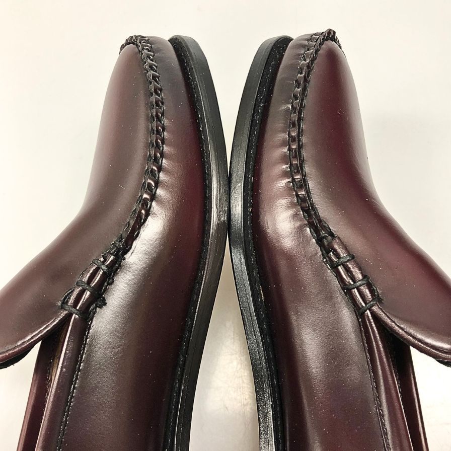 ジーエイチバス レザーシューズ ローファー バーガンディ メンズ サイズ8.5 G.H.Bass&Co. ローファー 約27.0cm【LA】【中古】