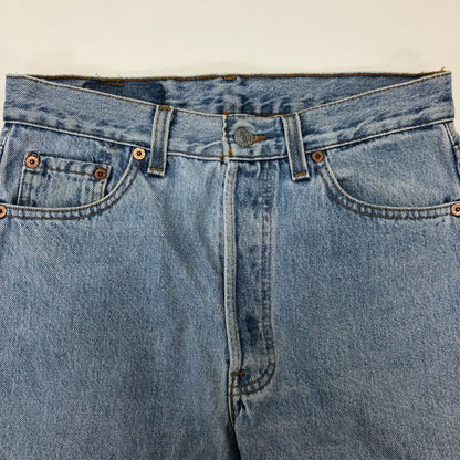 リーバイス デニム 501 95年製 ボタン裏501 USA製 インディゴ メンズ W29 L36 LEVI’S 【AFB36】