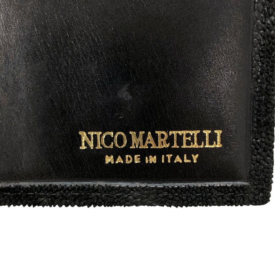 ニコ マルテッリ スティングレー レザー 財布 NICO MARTELLI【AFI11】