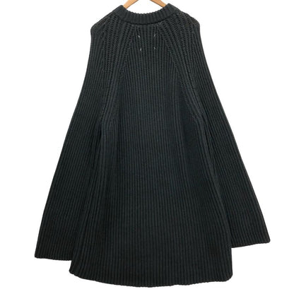美品◆エムエムシックスメゾンマルジェラ 19AW ニットワンピース ローゲージ ブラック レディース サイズS MM6 Maison Margiela 【AFB56】