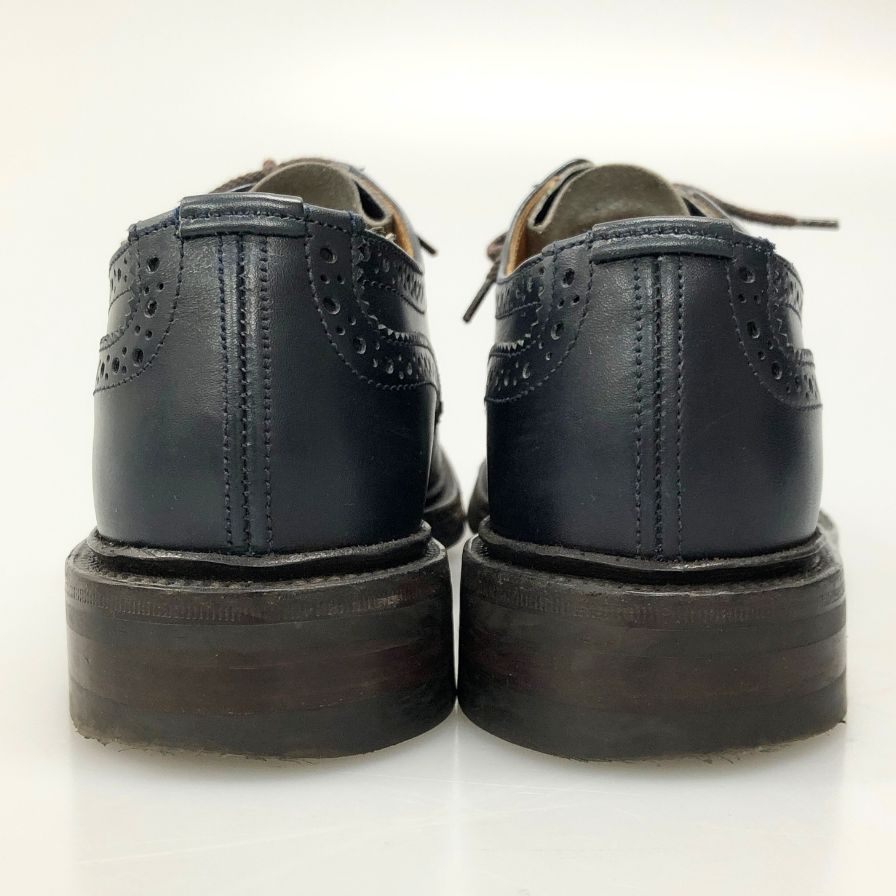 トリッカーズ ウイングチップ L5633 メンズ ネイビー サイズUK6  Tricker's ビジネスシューズ 約24.5cm【LA】【中古】