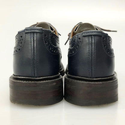 トリッカーズ ウイングチップ L5633 メンズ ネイビー サイズUK6  Tricker's ビジネスシューズ 約24.5cm【LA】【中古】