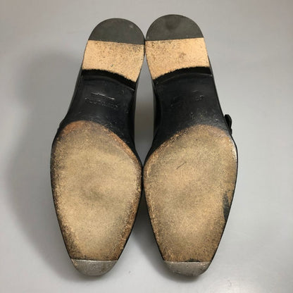 ジョンロブ チャペル ダブルモンク カーフ ブラック 6E メンズ JOHNLOBB ビジネスシューズ 約24.5cm【LA】【中古】