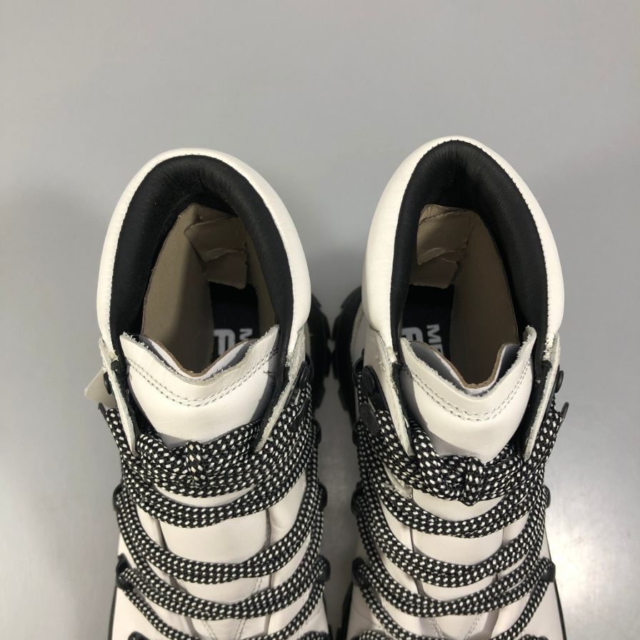 メレル ブーツ トレッキングブーツ Bristol MID レディース サイズ25 ブラック ホワイト系 MERRELL 約25.0cm【AFD3】