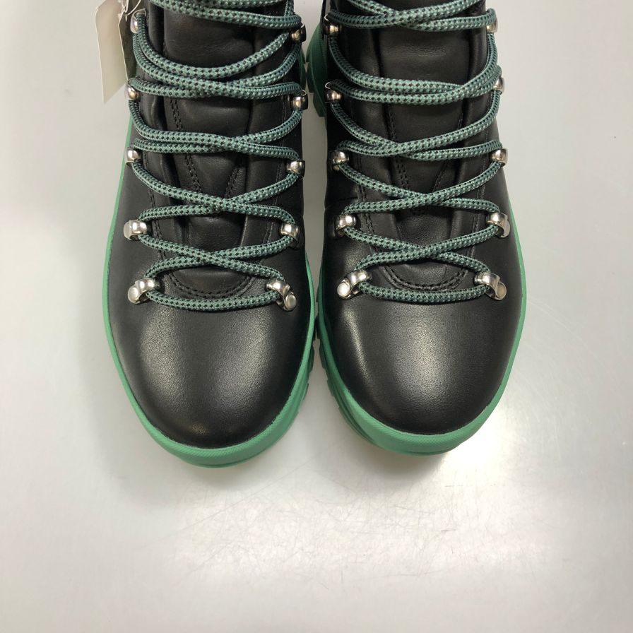 メレル ブーツ トレッキングブーツ Bristol MID レディース サイズ24 ブラック グリーン系 MERRELL 約24.0cm【AFD1】