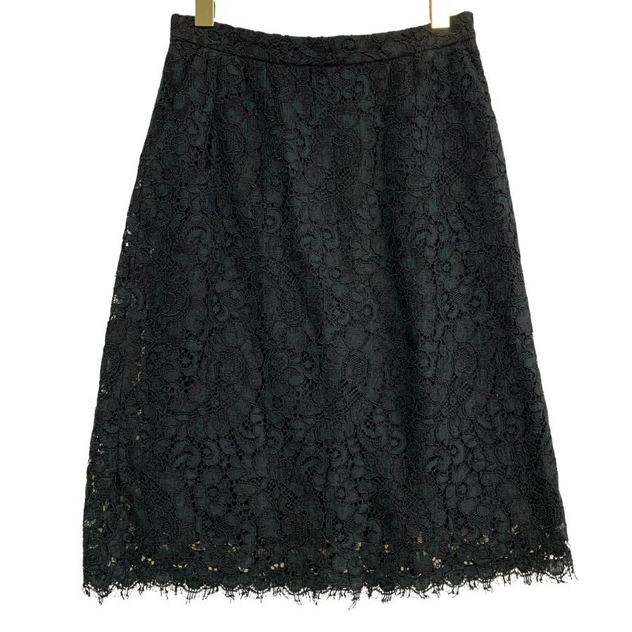ドルチェ＆ガッバーナ レーススカート レディース サイズ40 ブラック  Dolce & Gabbana【AFB36】