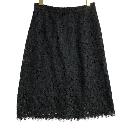 ドルチェ＆ガッバーナ レーススカート レディース サイズ40 ブラック  Dolce & Gabbana【AFB36】