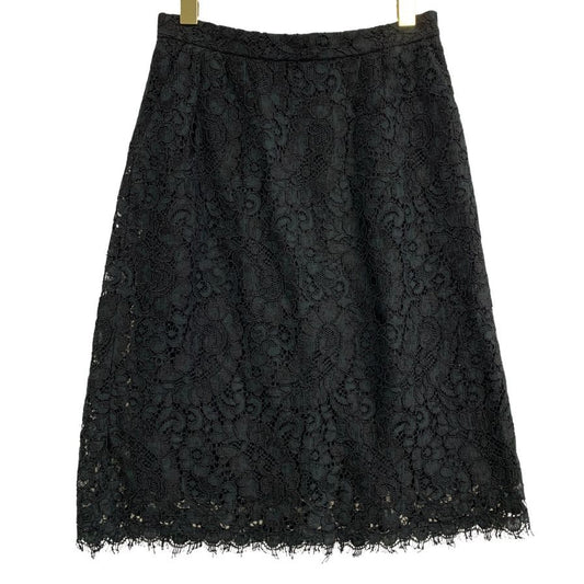ドルチェ＆ガッバーナ レーススカート レディース サイズ40 ブラック  Dolce & Gabbana【AFB36】