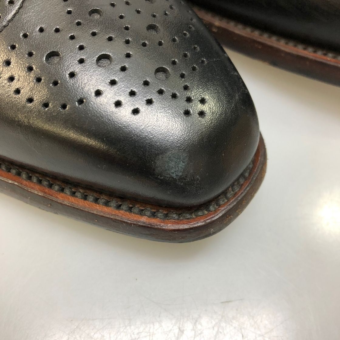 スコッチグレイン 0985 メンズ サイズ 25ハーフ ブラック SCOTCH GRAIN 約25.5cm【LA】