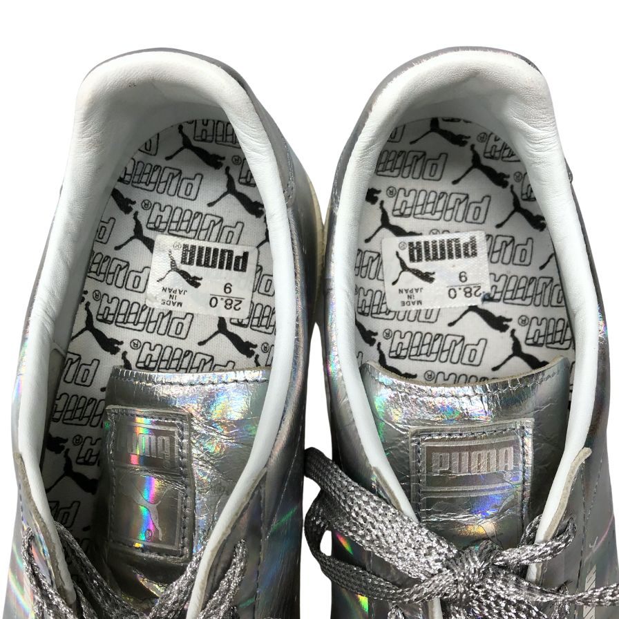 プーマ スニーカー マッチ メイドインジャパン メンズ 28cm シルバー 358759-02 PUMA MATCH MIJ 約28.0cm【AFC45】
