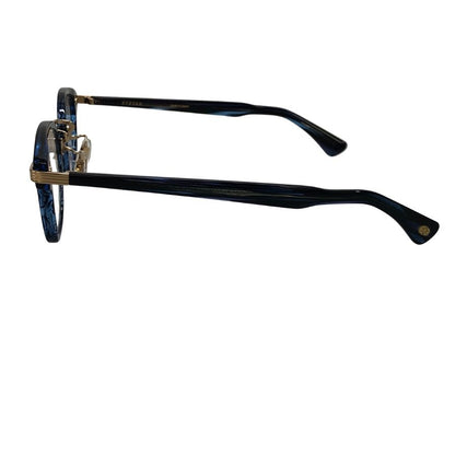 アイヴァン トレーダー ポーカーフェイス35周年 別注モデル メガネフレーム ブラック×ブルー サングラス EYEVAN Trader【AFI16】