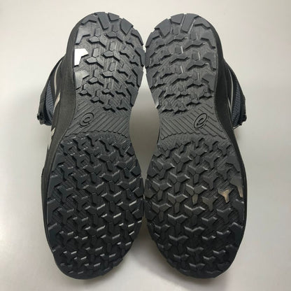 アシックス ウィンジョブ CP314 BOA プロスニーカー ブラック×シルバー サイズ27.5㎝ ASICS 約27.5cm【AFD13】