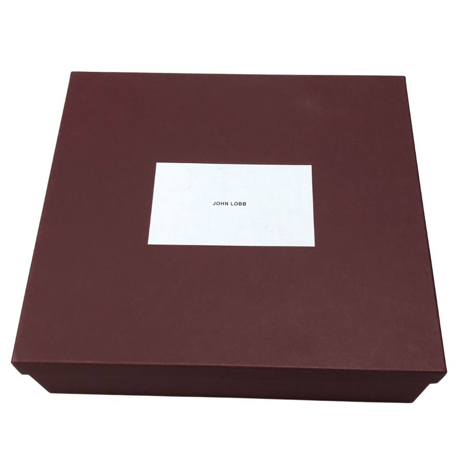 ジョンロブ ウィック ブーツ グレインレザー ブラック サイズUK6.5E WICK JOHN LOBB ブーツ 約25.0cm【LA】【中古】