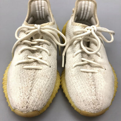 アディダス スニーカー イージー ブースト350 V2 レディース サイズ22.5cm ホワイト adidas YEEZY BOOS 約22.5cm【AFC29】