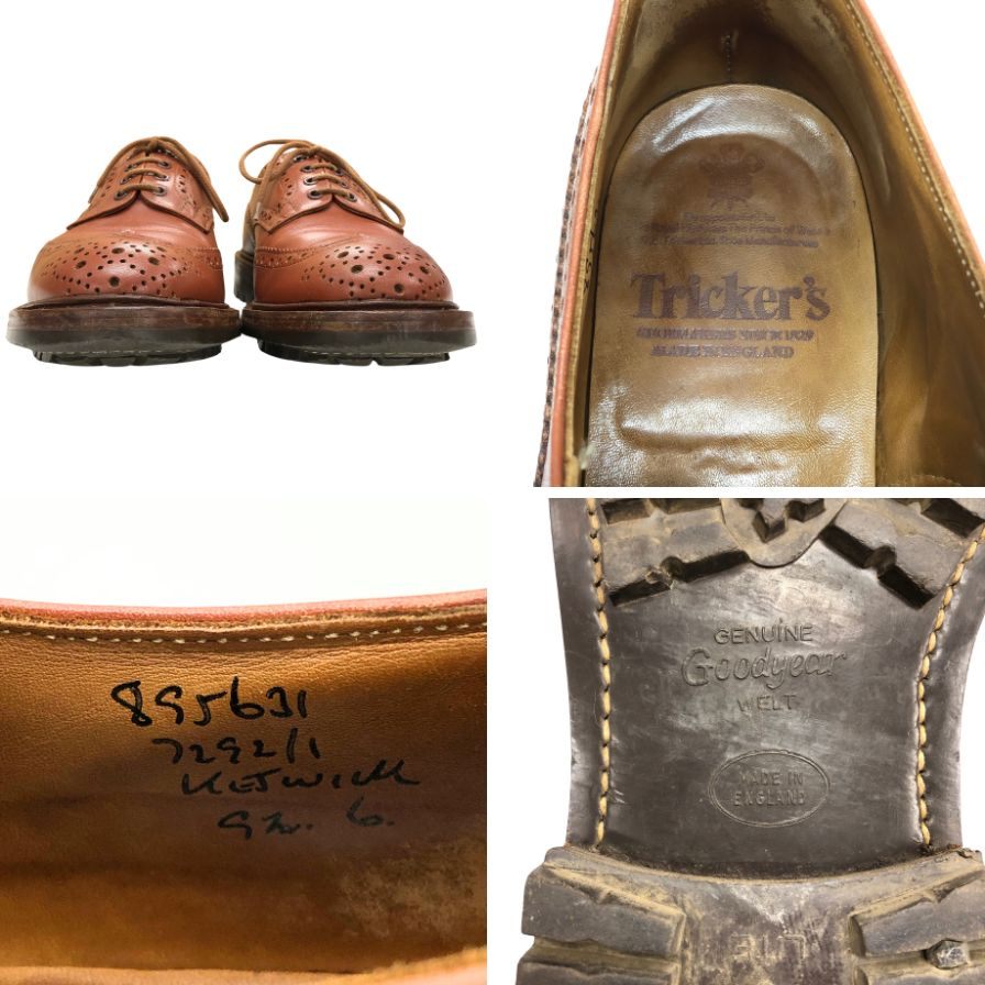 『トリッカーズ』　ブラウン レザー 楽天市場】トリッカーズ ヘンリー TRICKER'S サイドゴアブーツ