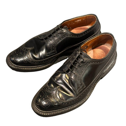 アレンエドモンズ フルブローグ カーフ ブラック サイズ6.5E メンズ Allen Edmonds ビジネスシューズ 約24.5cm【LA】【中古】