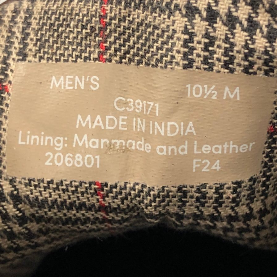 コールハーン チャッカブーツ C36161 サイズ7.5 ブラック系 メンズ COLE HAAN 約25.5cm【AFC40】