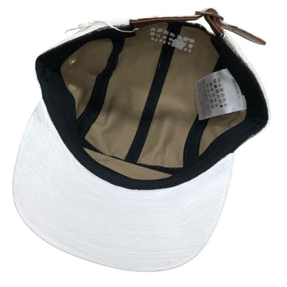 シュプリーム エムエムシックス メゾンマルジェラ キャップ 24SS ペインテッド キャンプ 帽子 ホワイト Supreme×MM6 Painted Camp Cap【AFI20】