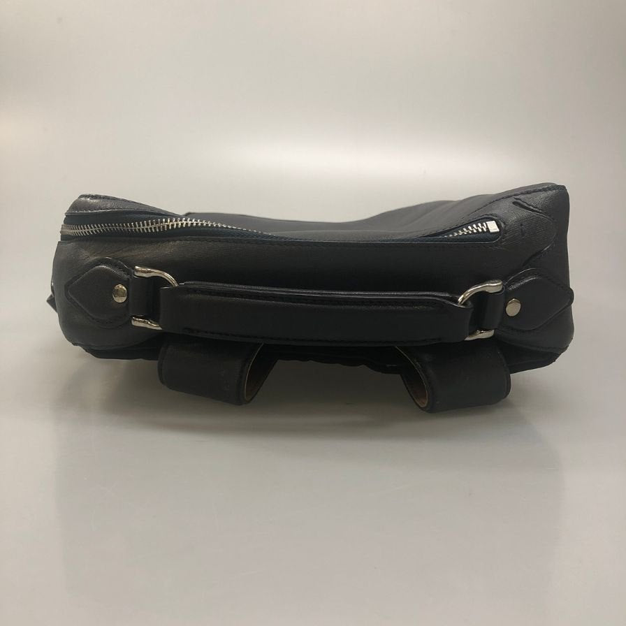 ピーアイディー リュック レザー 2WAY ブリーフケース メンズ ブラック PID【AFE12】