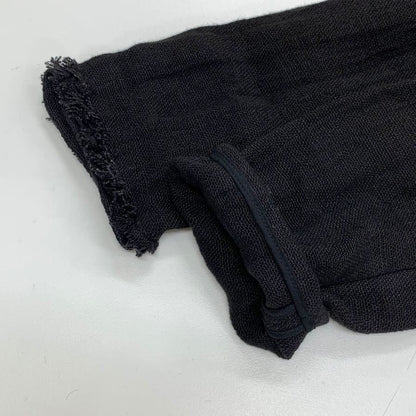 極美品◆トムフォード 長袖 トップス リネン100% レディース サイズ44 ブラック TOM FORD 【AFB1】