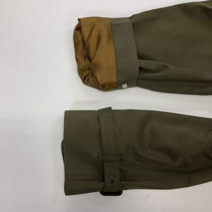 中古◆バーバリー ベルテッドコート 90S 旧タグ カーキ メンズ サイズ170 Burberry 【AFF19】