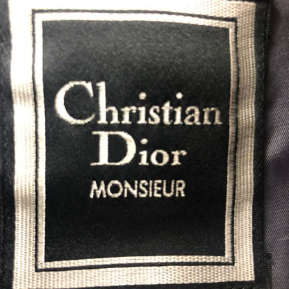 クリスチャンディオールムッシュ コート 80年代 グリーン チェック メンズ サイズ S Christian Dior MONSIEUR【LA】