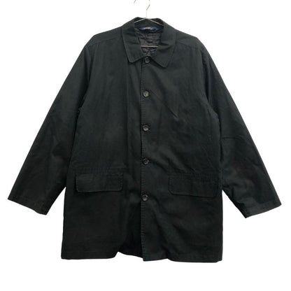 中古◆ポロラルフローレン ハーフコート 90年代 中綿ライナー付き ブラック メンズ サイズL Polo Ralph Lauren 【AFB9】