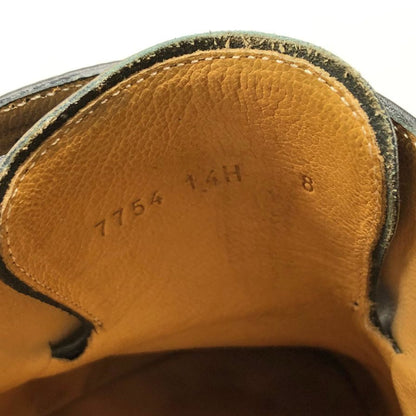 パラブーツ レザーシューズ ダブルモンク ウィリアム カーフ メンズ サイズUK8 ブラック Paraboot WILLIAM ビジネスシューズ 約26.5cm【LA】【中古】