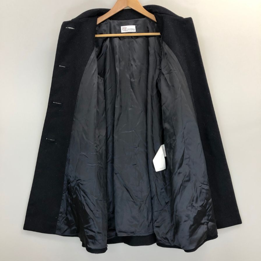 美品◆レッドヴァレンティノ コート レディース ブラック サイズ 44  RED VALENTINO 【AFA2】