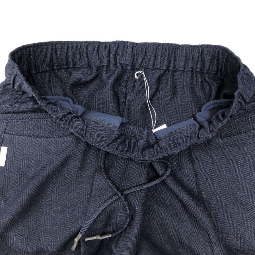 ストライプフォークリエイティブ ワイド テーパード パンツ ポリエステル SFCFW23P03 メンズ サイズXL ネイビー S.F.C 【AFB36】