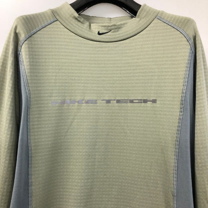 極美品◆ナイキ テック トップス カーキ メンズ サイズXXL HV1406-320 NIKE 【AFB4】