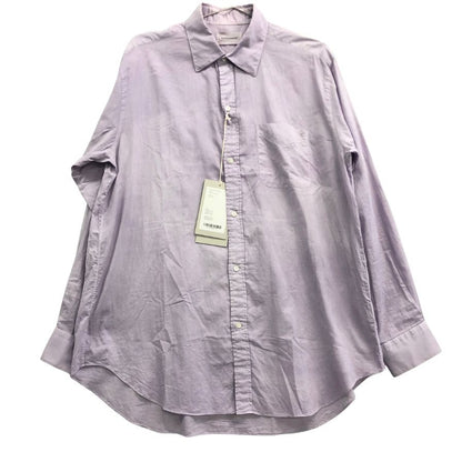 極美品◆マーカウェア ドレスシャツ A26A23SH01C ラベンダー メンズ サイズ2 MARKAWARE 【AFB12】