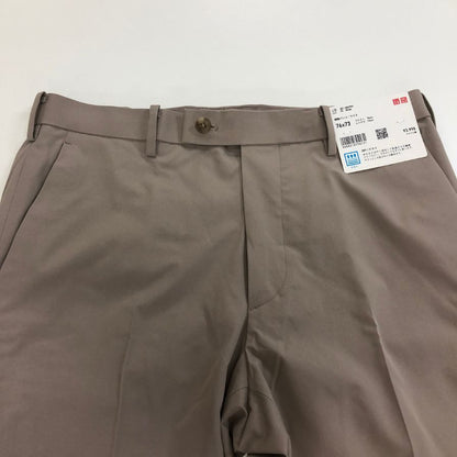 ユニクロ 感動パンツ ライト 321-482905  ベージュ メンズ サイズ32 W76L73 UNIQLO 【AFB44】