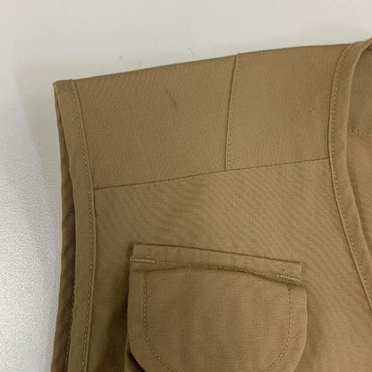 中古◆エルエルビーン フィッシングベスト コットン ベージュ サイズS L.L.Bean 【AFB35】