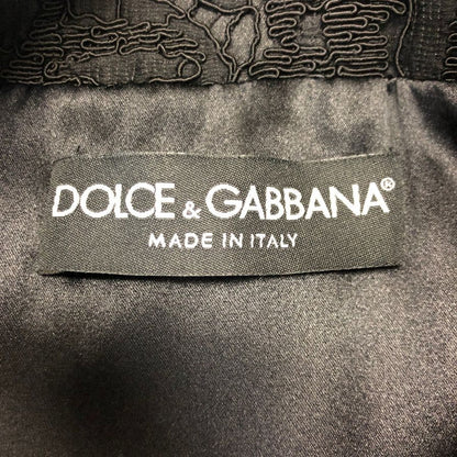 美品◆ドルチェ&ガッバーナ レースジャケット  レディース サイズ40 ブラック  Dolce & Gabbana 【AFB36】