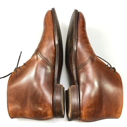 クロケット&ジョーンズ チャッカブーツ キャンベリー2 CAMBERLEY2 ブラウン メンズ UK7.5E CROCKETT&JONES 約26.5cm【AFC41】