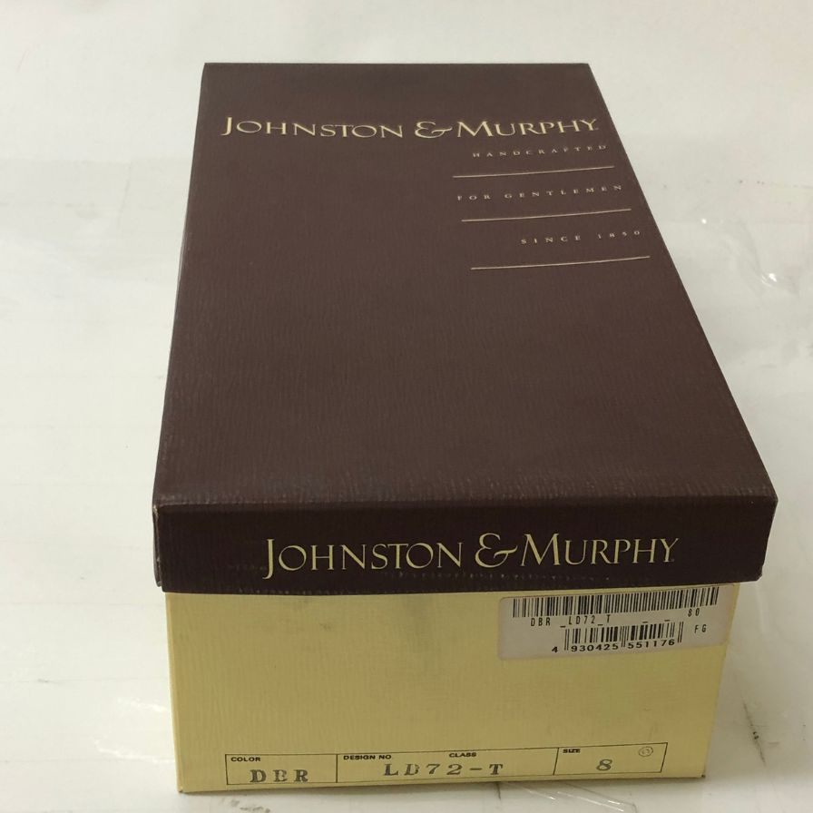ジョンストン＆マーフィー レザーシューズ ウイングチップ クラウン アリストクラフト メンズ サイズ8 ブラウン JOHNSTON & MURPHY 約26.0cm【AFD4】