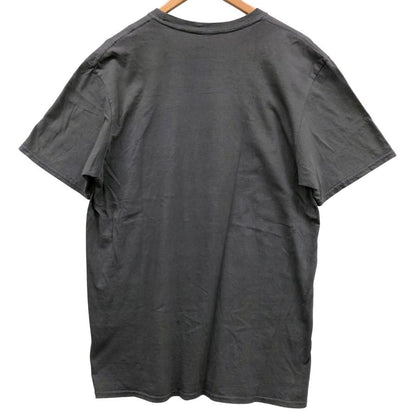 美品◆ガンズ＆ローゼス Tシャツ 公式 半袖 プリント バンド バンT チャコール グレー メンズ サイズL GUNS＆ROSES 【AFB29】