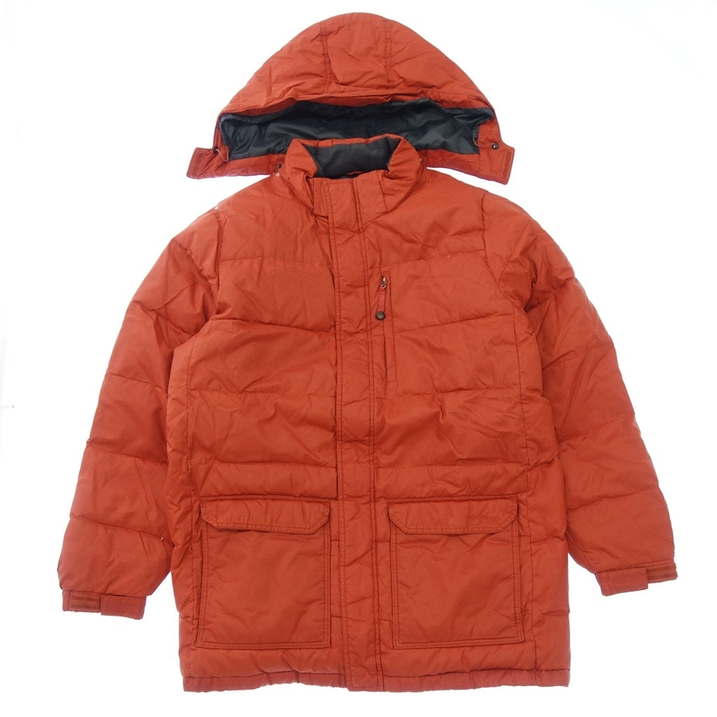 Used LLBean down coat men's size XL red LLBean [AFB10] 