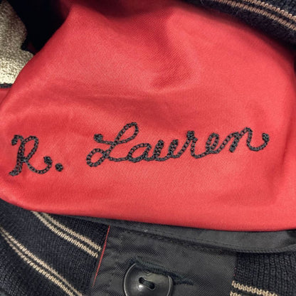 Good condition ◆ Polo Ralph Lauren Varsity Jacket Reversible Men's Size S Black Red Polo Ralph Lauren [AFB36] 