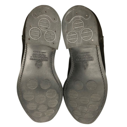 クロケット＆ジョーンズ チェルシー ブラック スエード サイズUK7.5 Crockett&Jones スエードシューズ 約26.0cm【LA】【中古】